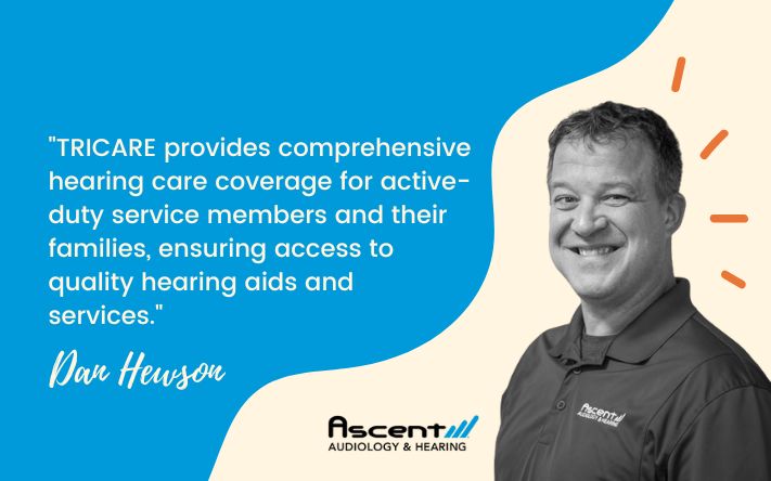 TRICARE provides comprehensive hearing care coverage for active-duty service members and their families, ensuring access to quality hearing aids and services